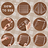 2Pcs 7-Tier Plastic Model Toy Assembled Organizer Holders ODIS-AR0001-13-5