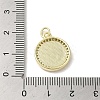 Brass Micro Pave Clear Cubic Zirconia Pendants KK-I708-03D-G-3