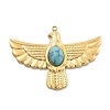Synthetic Turquoise Pendants STAS-R155-053B-G-1
