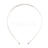 Alloy Double Hair Band Findings AJEW-WH0304-25A-RG-1