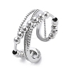 Rotatable Open Cuff Rings for Women LS-RJEW-S402-02P-1