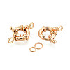 Brass Spring Ring Clasps LS-KK-G528-03G-2