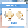 50Pcs Alloy Beads TIBEP-BC0001-04-2