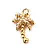 304 Stainless Steel ABS Imitation Pearl Pendants X-STAS-B097-07G-01-1