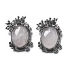 Natural Rose Quartz Pendants G-H083-01AS-01-1