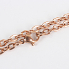 304 Stainless Steel Cable Chain for Necklace Making STAS-P045-03RG-1