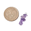 10Pcs 5 Colors 12 Constellation Natural Citrine & Tiger Eye & Amethyst & Strawberry Quartz & Garnet Pendants PALLOY-JF02839-11-2