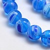 Round Millefiori Glass Beads Strands X-LK-P002-20-3