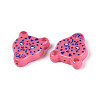 Printed Opaque Resin Beads RESI-N043-15B-2