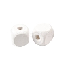 Spray Painted Wooden Beads WOOD-P021-01B-30-2