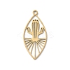 201 Stainless Steel Filigree Pendants LS-STAS-K298-15G-1