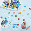 120Pcs 5 Styles Handmade Millefiori Glass Bead Strands LAMP-AR0001-33-3