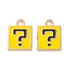 Alloy Enamel Charms ENAM-Q001-08G-02-1