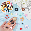 72Pcs 18 Colors Acrylic Beads OACR-SC0002-61-3