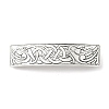 Viking Knot Alloy Retro Hair Barrettes AJEW-K048-03AS-1