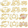 20Pcs 5 Styles Alloy Pendants FIND-SP0006-09-1