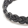 Cowhide Leather Braided Cord Bracelets for Men Women BJEW-JB07887-01-4