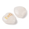 Natural Quartz Crystal Heart Engraving MBTI Figurines Statues for Home Office Desk Decorations G-K353-05M-2