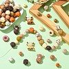 Round Food Grade Eco-Friendly Silicone Beads SIL-CJ0002-72-5
