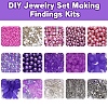 DIY Jewelry Set Making Findings Kits DIY-FS0008-57-2