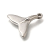 Anti-Tarnish 304 Stainless Steel Pendants STAS-M075-19P-2