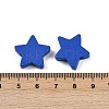 Spray Painted Wood Beads WOOD-F017-01D-3
