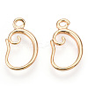 Brass Earring Hooks KK-I649-05G-NF-2