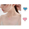 70Pcs 5 Colors Light Gold Plated Alloy Enamel Pendants ENAM-CJ0001-94-7