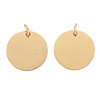 201 Stainless Steel Pendants STAS-S105-T637-2-16-1