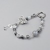 Glass & Resin Beaded Mobile Phone Straps AJEW-SZC0003-06A-2