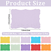 50Pcs 10 Colors DIY Paper Blank Greeting Cards AJEW-CP0010-26B-2