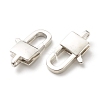 Eco-Friendly Brass Lobster Claw Clasps KK-G405-08P-RS-2