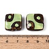 Handmade Porcelain Ceramic Beads PORC-T135-05F-3