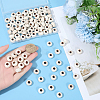 100Pcs Synthetic Howlite European Beads TURQ-PA0001-04A-3