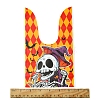 60Pcs 2 Styles Rabbit Shaped Halloween Candy Plastic Bags ABAG-FS0001-06-5