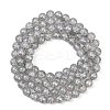 Crackle Czech Pressed Glass Beads GLAA-I061-17-2