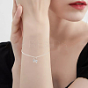 3Pcs 925 Sterling Silver Bowknot Charms STER-BBC0008-41-5