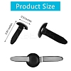 200Pcs Eco-Friendly Stoving Varnish Iron Brads DIY-SZ0005-70-2