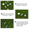 70Pcs 7 Style Tibetan Style Zinc Alloy Pendants TIBEP-PH0001-27-RS-6