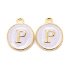 Golden Plated Alloy Charms ENAM-S118-01P-1
