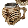 Halloween 304 Stainless Steel Skull Mug SKUL-PW0001-025B-02-1