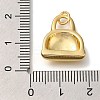 Rack Plating Brass Pendants KK-I720-60G-3