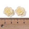 Synthetic Coral 3D Flower Rose Beads CORA-A005-14mm-21-3