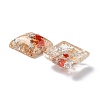 Transparent Resin Cabochons CRES-P019-02A-3