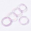 Natural White Chalcedony Linking Rings G-N0326-036-01-3
