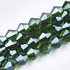 Electroplate Glass Beads Strands X-EGLA-Q118-6mm-A11-1
