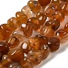 Natural Agate Beads Strands G-H295-B01-08-2
