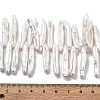Natural Baroque Keshi Pearl Beads Strands PEAR-P064-02H-06C-5
