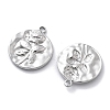 Anti-Tarnish 304 Stainless Steel Pendants STAS-R130-43P-2
