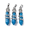Synthetic Turquoise Pendants G-A241-01P-07-1